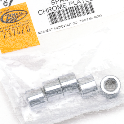 5pck Spacers 5/16"Ix5/8"Ox1/2"L chrome (FR)