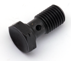 Black Stainless Banjo bolt M10x1.25 UNF (FR)