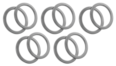 10pck Banjo bolt seal washer 11mm alum (FR)