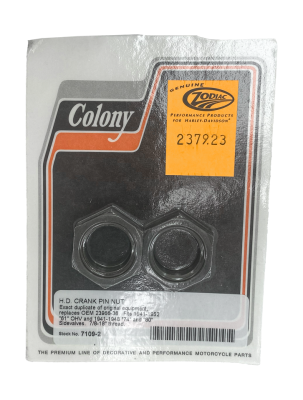 Crank pin nuts BT37-52 Sidevalve, set/2 (FR)