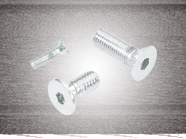10pck Flat head socket 8-32x3/4" UNC (FR)