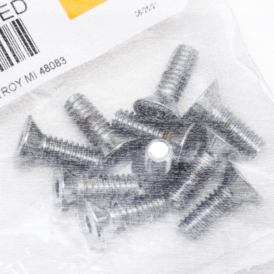 10pck Flat head socket 1/4-20x3/4" UNC (FR)