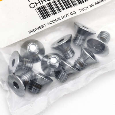 10pck Flat head socket 5/16-18x1/2" UNC (FR)