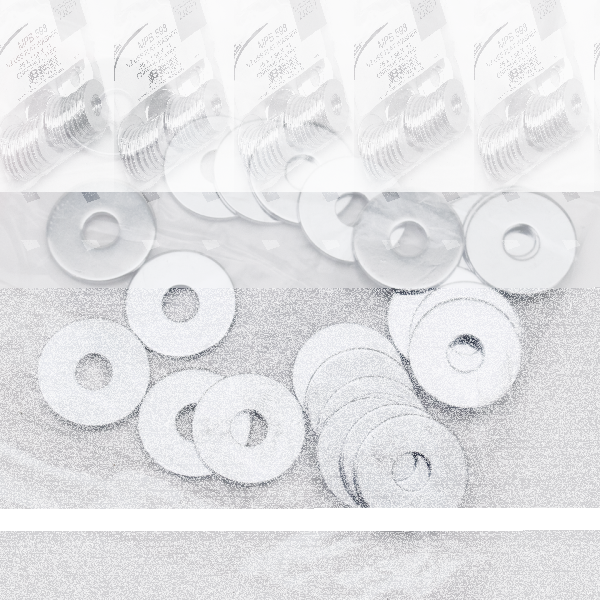 25pck Flat washers 1/4" X 7/8" (FR)