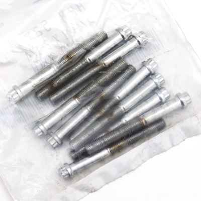 10pck 12-point screw 1/4-28x2 1/4", UNF