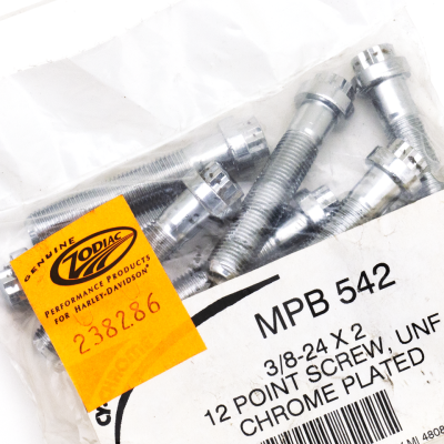 10pck 12-point screw 3/8-24x2", UNF (FR)