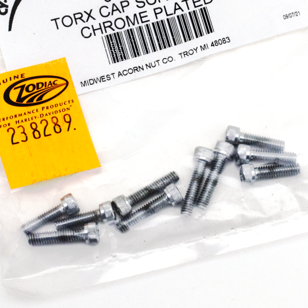 10pck Knurled torx screw 8-32x5/8", (FR)