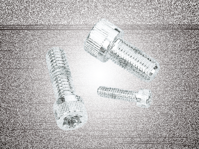 10pck Knurled torx screw 10-32x1", UNF (FR)