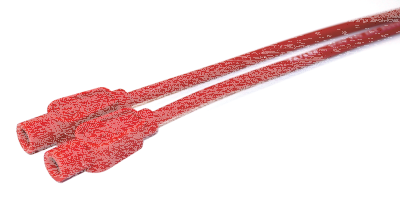Universal 8mm Pro 180 kit red Spiro (FR)
