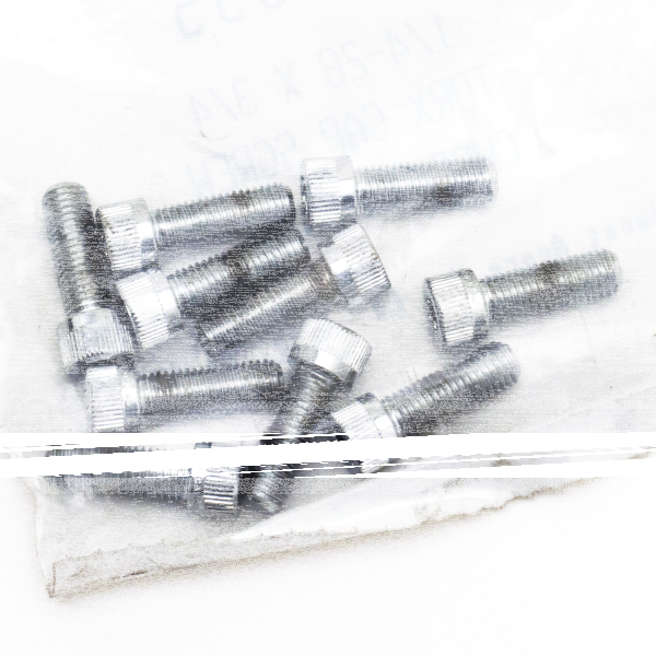 10pck Knurled torx screw 1/4-28x3/4",UNF (FR)