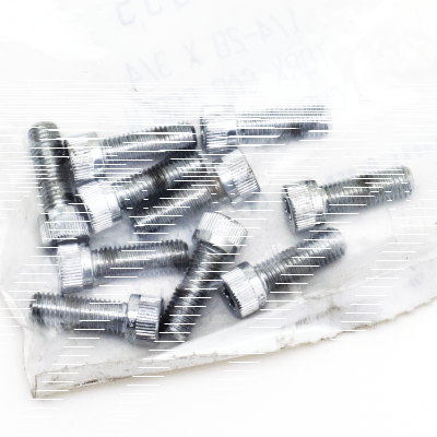 10pck Knurled torx screw 1/4-28x3/4",UNF (FR)