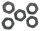 5-pack sprocket shaft nut, BT36-70