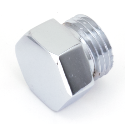 COLONY chrome timing/oil tank plug 5/8hx (FR)