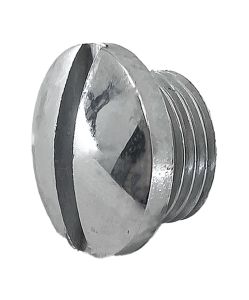 COLONY oil pump bypass valve plug chrome (FR)