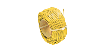 Cable yellow 0.75 spool length 10 meter (FR)