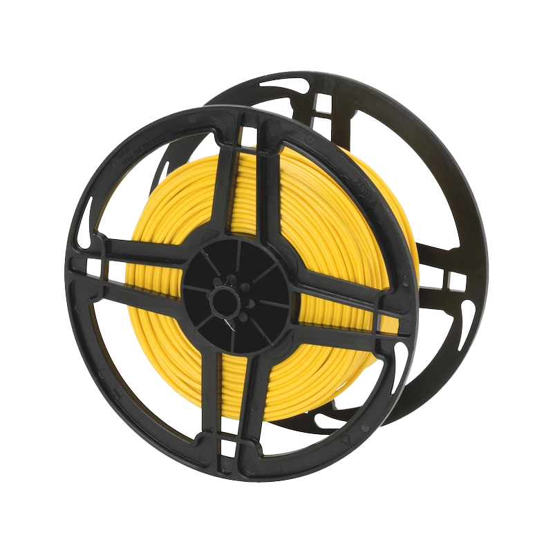 100Mtr Electrical Cable Yellow 0.75 (FR)