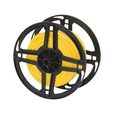 100Mtr Electrical Cable Yellow 0.75 (FR)