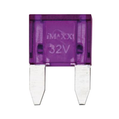 10pck Flat Mini Fuse 3 Amp. (FR)