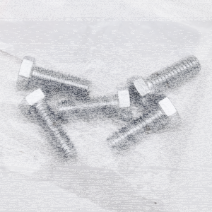 5pck Chr. hex head screws 7/16-14x1 1/4" (FR)
