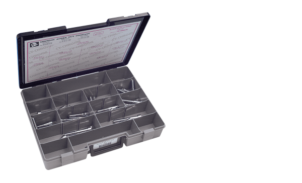Ass.Tray Chr.Allen head screws 7/16" UNC (FR)