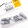 5pck Chr.Allen head screws 7/16-14x1" (FR)