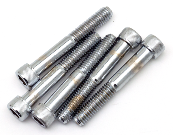 5pck Chr.Allen head screws 7/16-14x3.00" (FR)