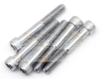 5pck Chr.Allen head screws 7/16-14x3.00" (FR)