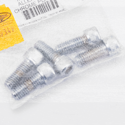 5pck Chrome Allen screws 1/2-13x1 1/4" (FR)