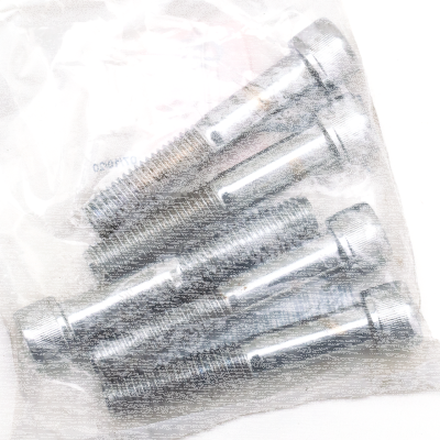 5pck Chrome Allen screws 1/2-13x3" (FR)