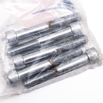 5pck Chrome Allen screws 7/16-20x3" (FR)