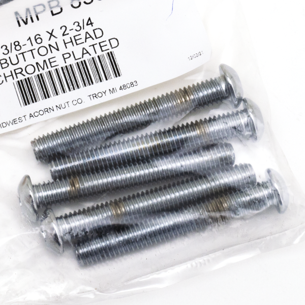 5pck Button head screws 3/8-16x2 3/4" (FR)