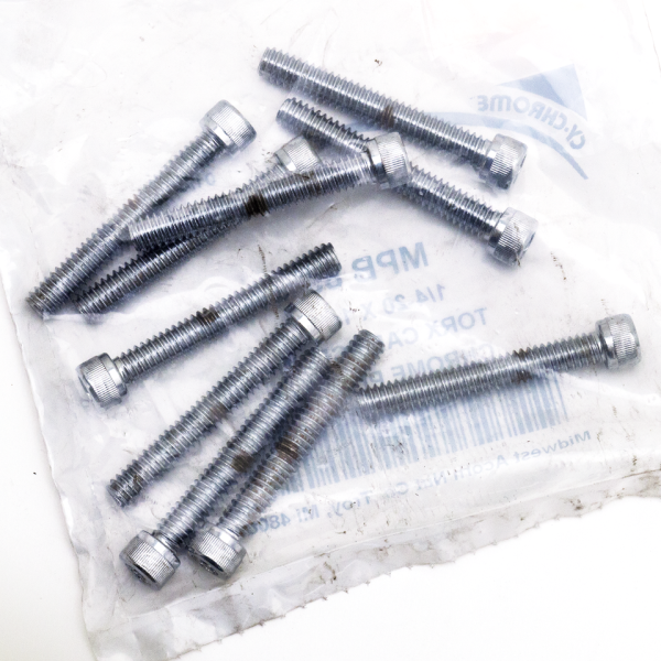 10pck Torx socket head 1/4-20x1 3/4",UNC (FR)