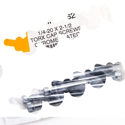 10pck Torx socket head 1/4-20x2 1/2",UNC (FR)