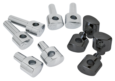 GZP Fusion tilt risers 2" Smoothie Chrom (FR)