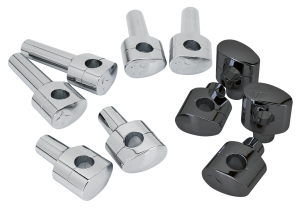 GZP Fusion tilt risers 2" Smoothie Chrom (FR)