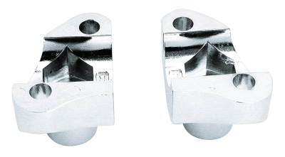 GZP "Shorty" h.bar risers chrome FLl77-8 (FR)