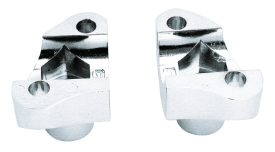 GZP "Shorty" h.bar risers chrome FLl77-8 (FR)