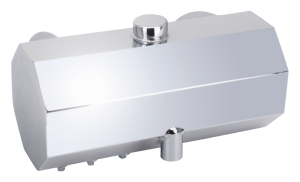 GZP Octagonal chromed oil tank center fi (FR)