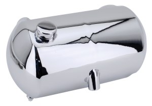 GZP Domed chromed oil tank side fill (FR)