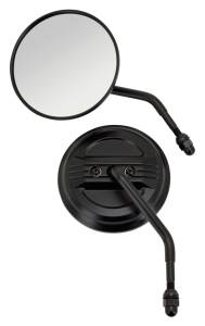 GZP Black Airfoil round mirror set (FR)