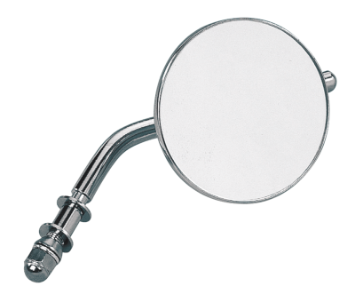 GZP Mirror round 3" with stem (FR)