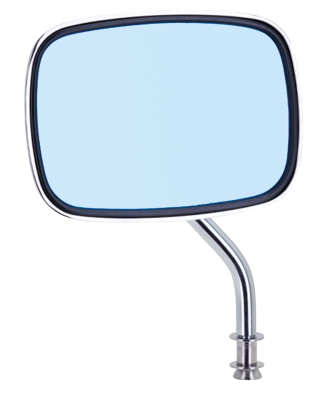 GZP Blue Glass Die-cast mirror 5" ste (FR)