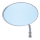 GZP Blue Glass Slimline mirror univer (FR)