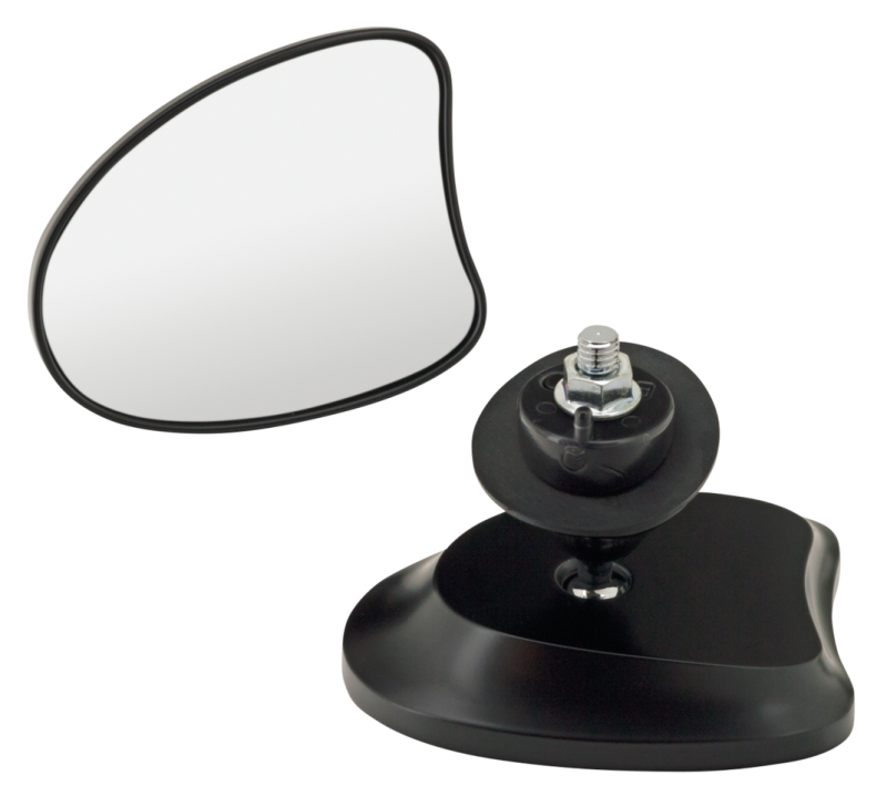 GZP Blk radium tprd frng mirrors FLH14-U (FR)
