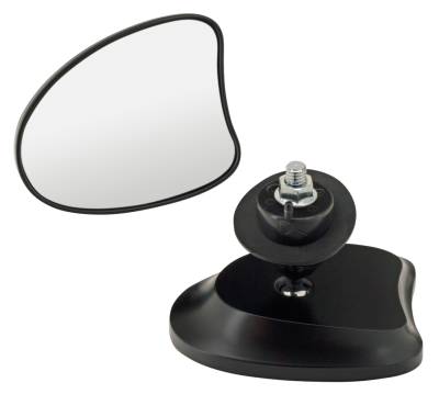 GZP Blk radium tprd frng mirrors FLH14-U (FR)