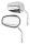 GZP Chrome Diamondback mirror right alu (FR)