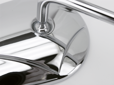 GZP Chrome Diamondback mirror left alu s (FR)