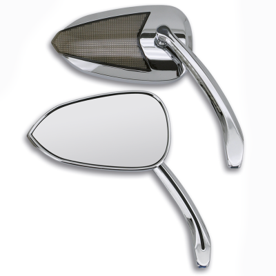 GZP Chrome Crystal LED mirror set (FR)