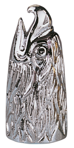 GZP Eagle head valve stem cover chrome (FR)