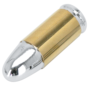 GZP Gold/Chrome bullet valve stem cover (FR)
